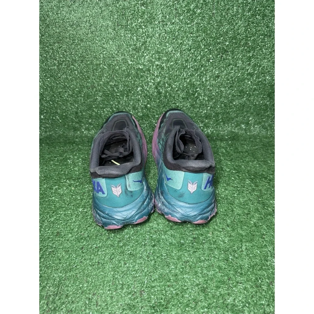 Hoka One One Speedgoat 5 Mens Size 12 D Multicolor Comfort Shoes Vibram Sneakers